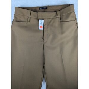 Banana Republic Womens Wide Leg Trouser Pants Wool Size 8 Career Business Casual